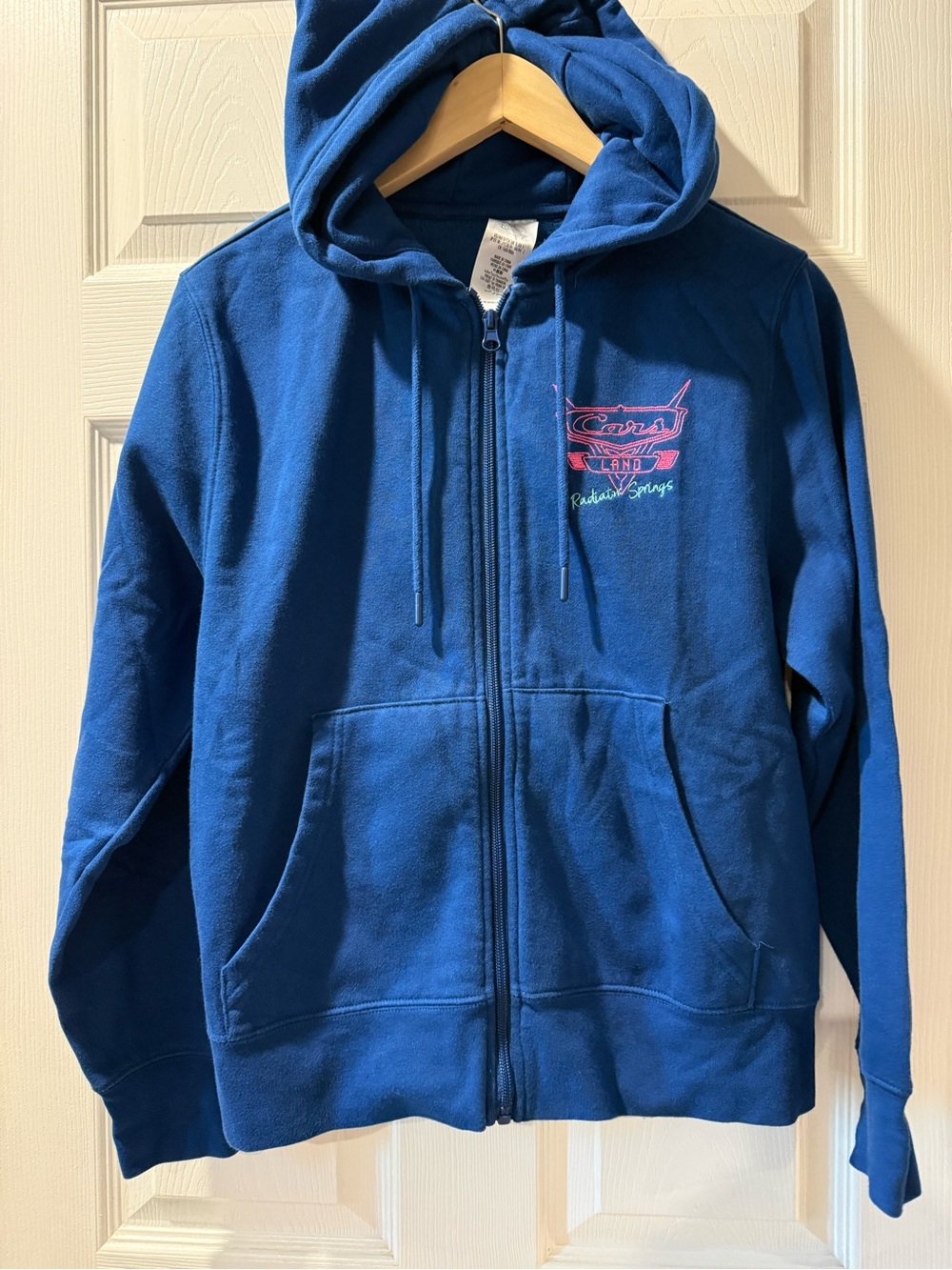 Disneyland Cars Land Flo’s  Hoodie with Pink Logo